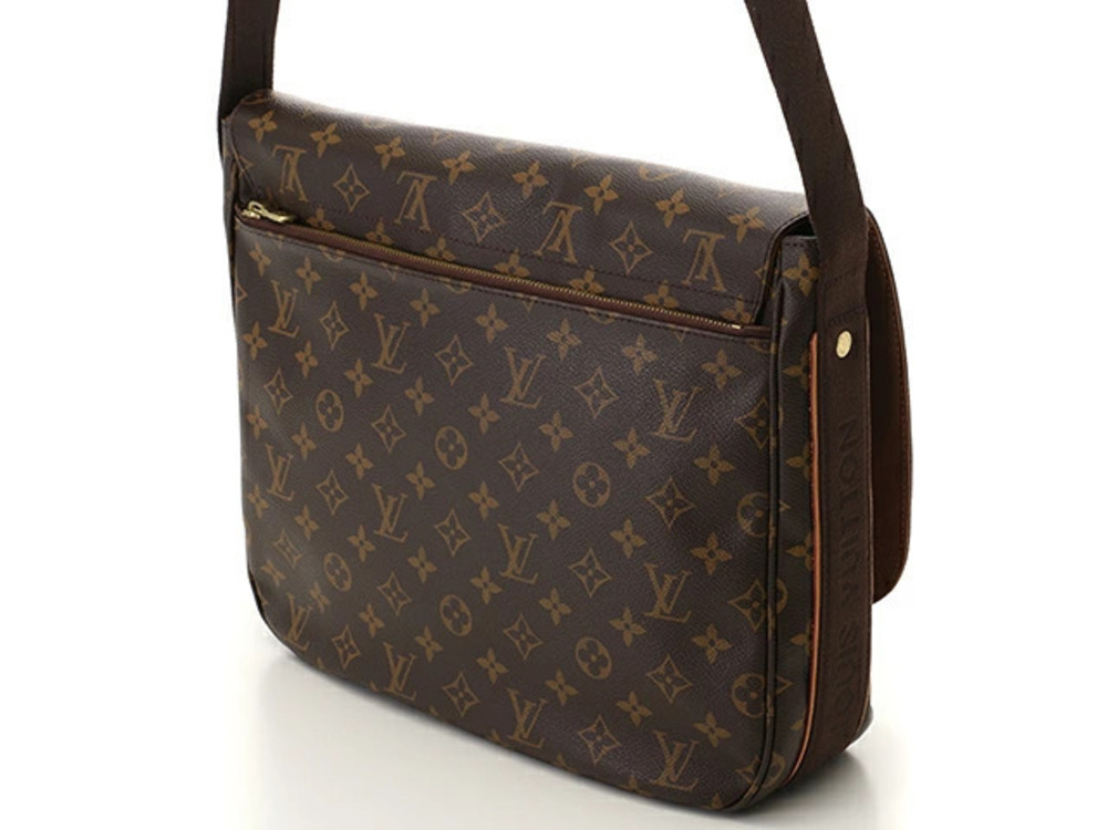 Louis Vuitton Messenger Monogram Shoulder Bag Bobourg Brown